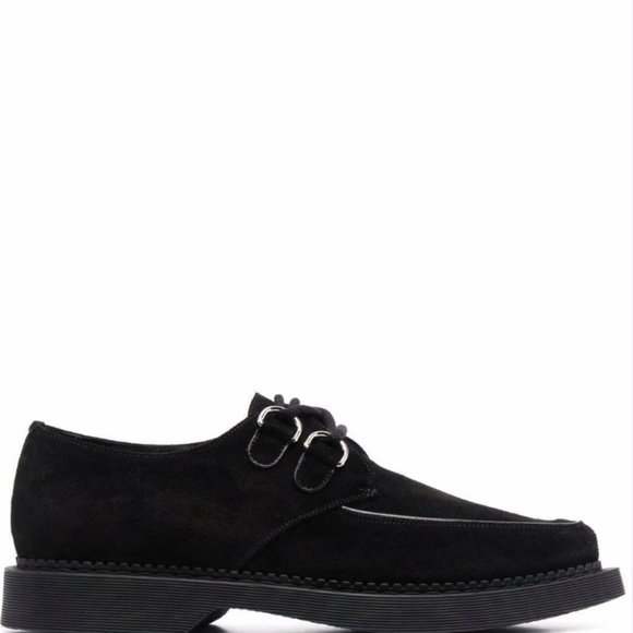 NWT Saint Laurent Teddy Suede Platform Derby EU35.5 - Picture 4 of 12